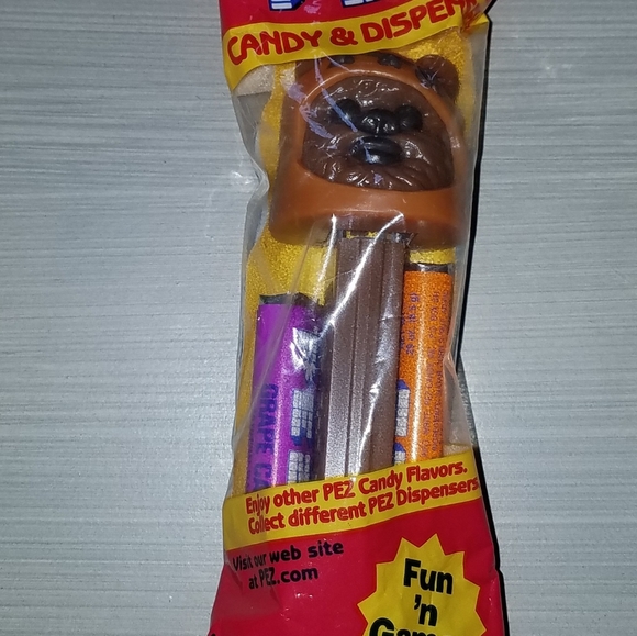 NEW! Retired Vintage STAR WARS Ewok PEZ Dispenser - Picture 2 of 5